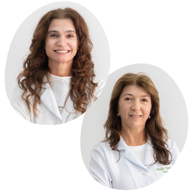 Cláudia Moreira e Cláudia Mara